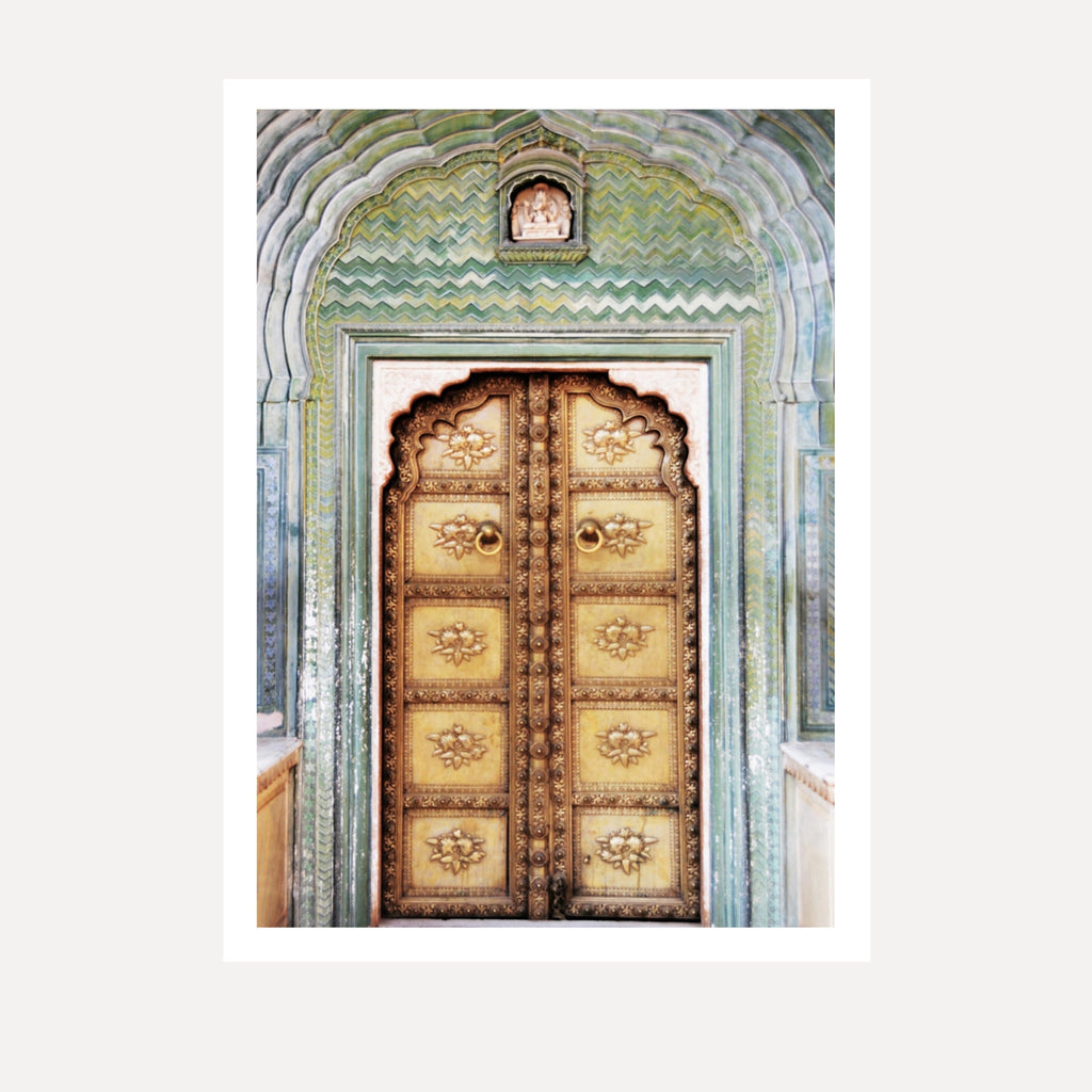 JAIPUR PALACE DOOR PHOTOGRAPHIC PRINT